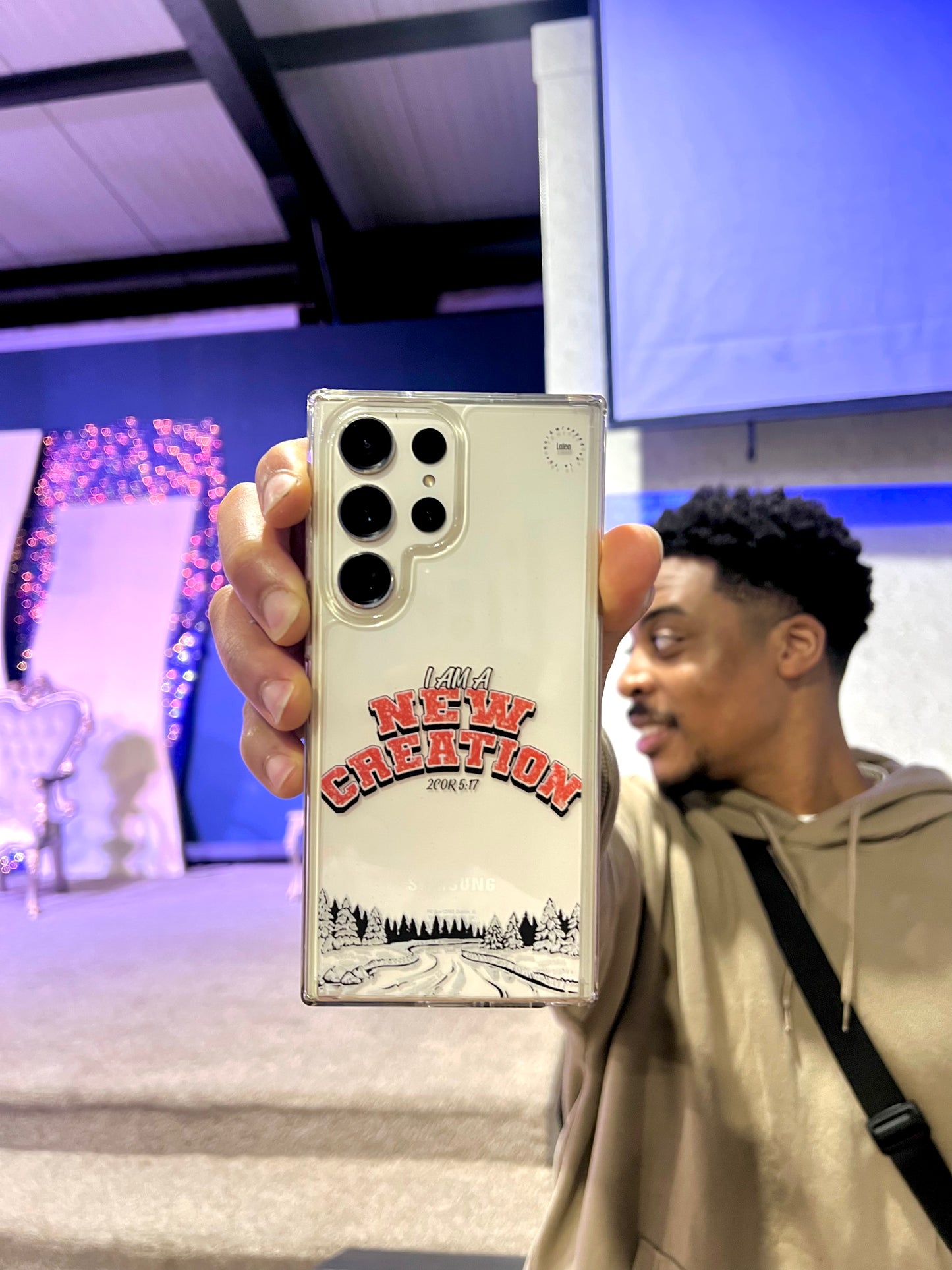 New Creation - Clear Samsung Case