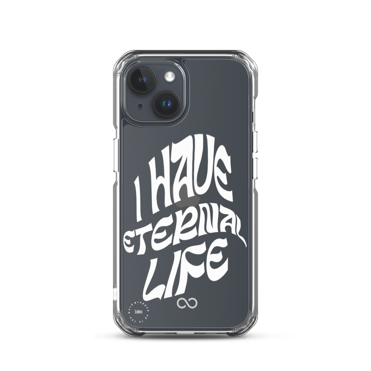I Have Eternal Life (White) - Clear iPhone Case®