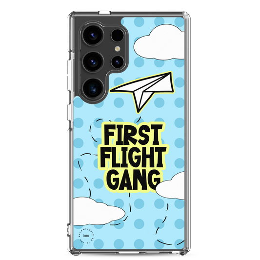 First Flight Gang - Clear Samsung Case