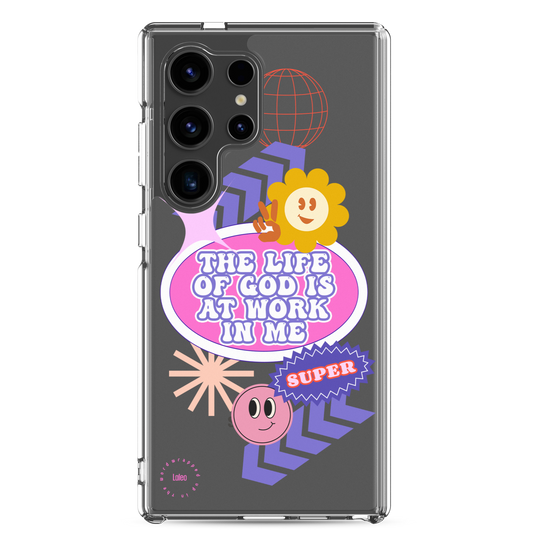 The Life of God - Clear Samsung Case
