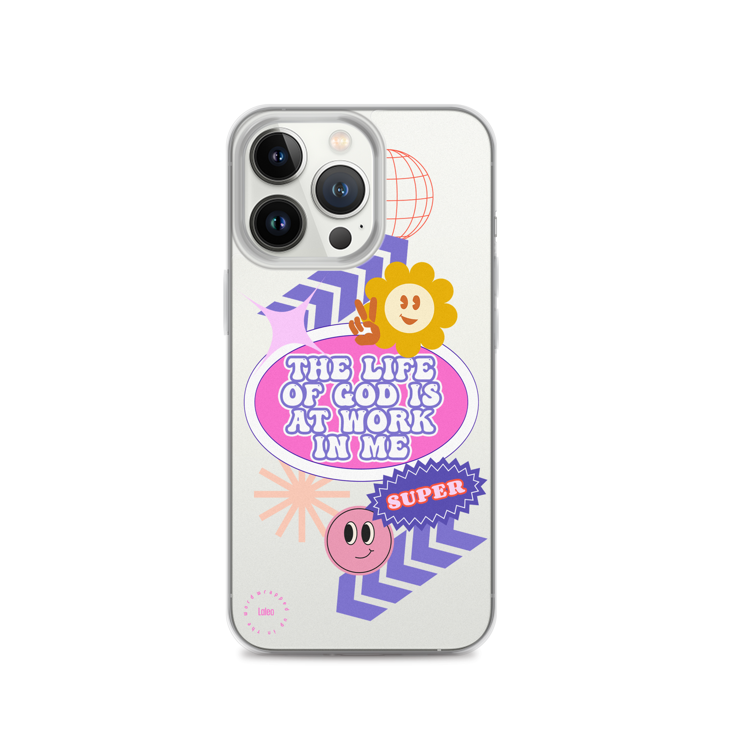 The Life of God - Clear iPhone Case