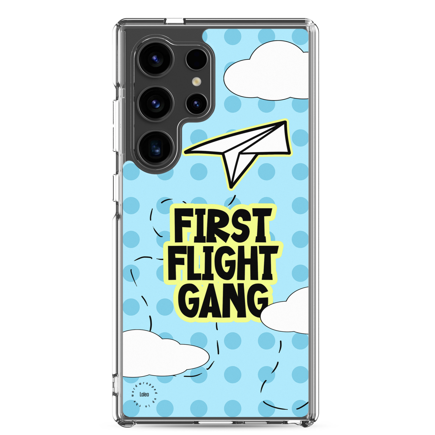 First Flight Gang - Clear Samsung Case